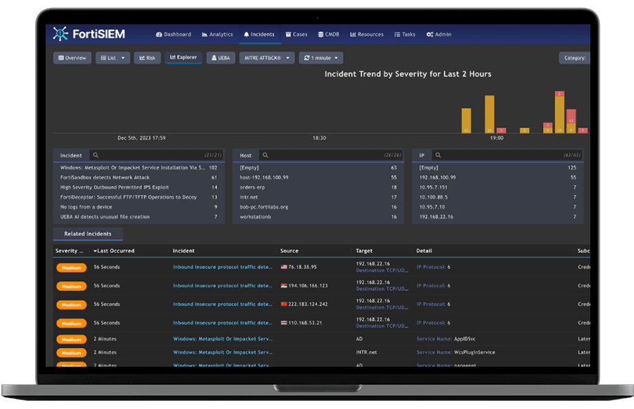 Security Incident and Event Management Services Icon